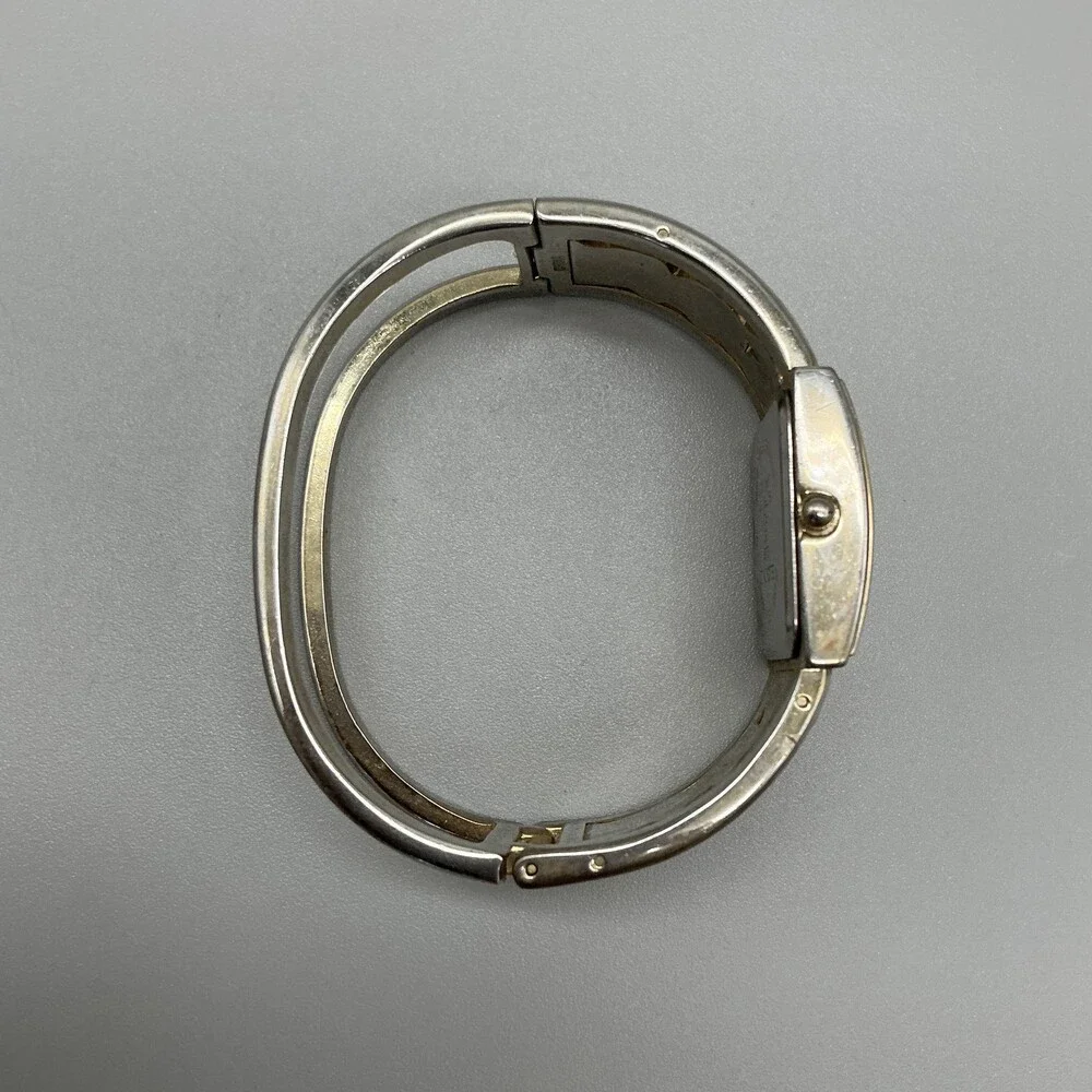 Elgin II EL538 Womens Watch 28mm MOP Dial Silver Tone Bangle New Battery 7